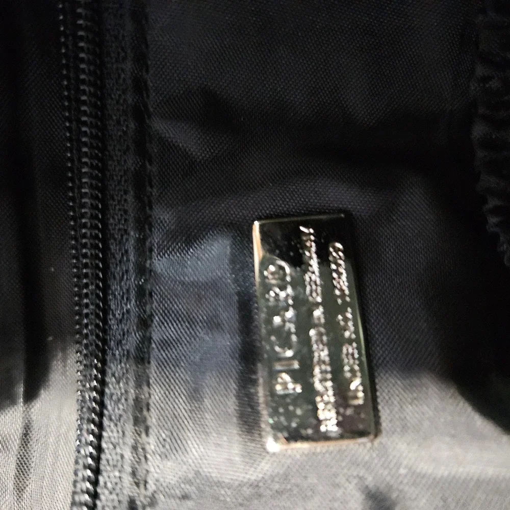 Picard Leder Mens Black Pebbled Leather Messenger Bag Crossbody Satchel Large